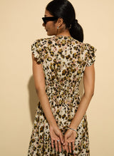 Immaculate Vegan - Baukjen Philippine Printed Tie Detail Dress