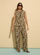 Immaculate Vegan - Baukjen Lauren Printed Wide Leg Trousers