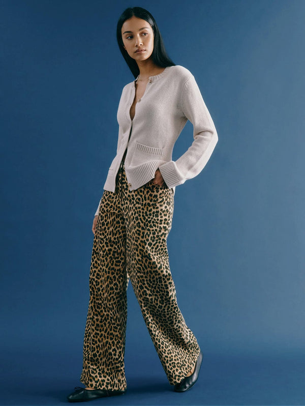 Albaray Organic Cotton Twill Trouser | Animal