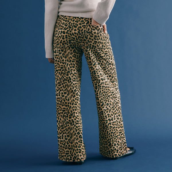 Albaray Organic Cotton Twill Trouser | Animal