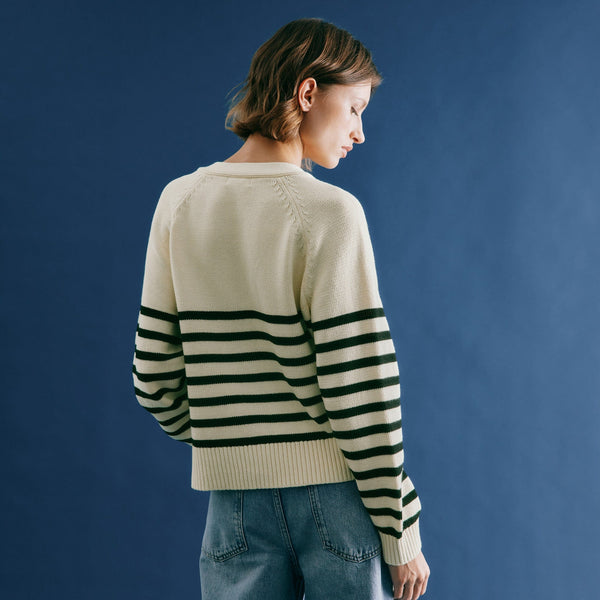 Albaray Relaxed Stripe Cardigan