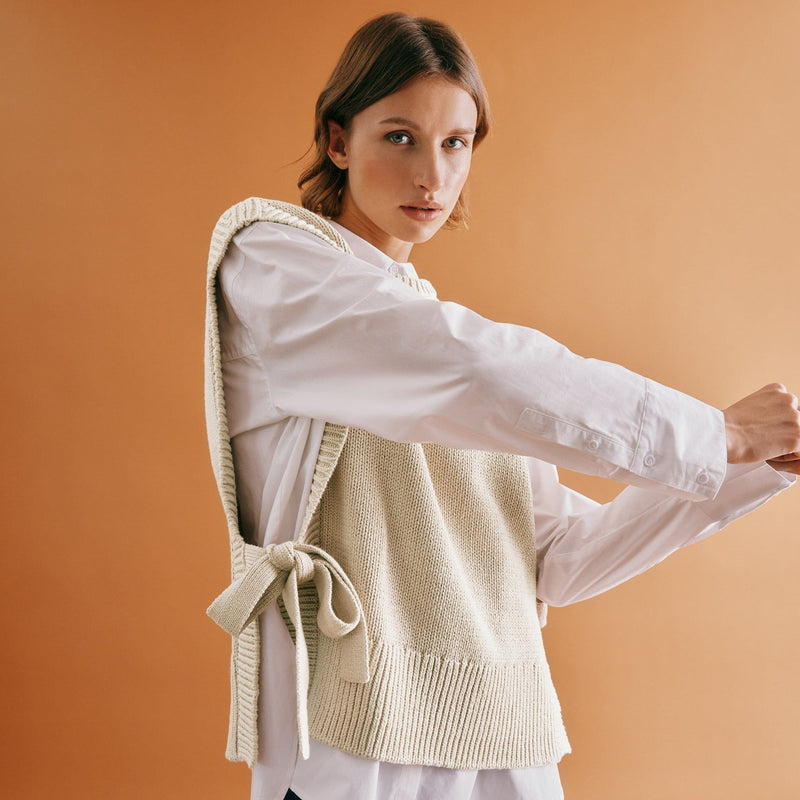 Albaray Stone Knitted Tabbard