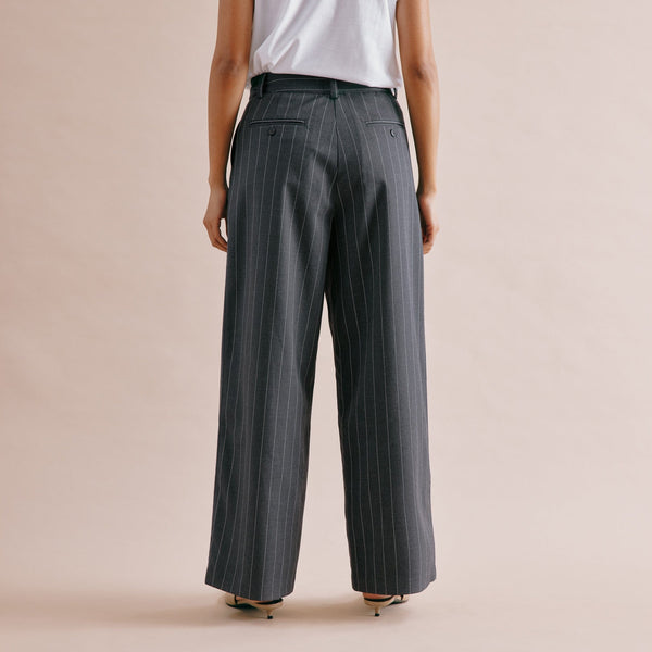 Albaray Grey Pinstripe Trouser