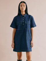 Immaculate Vegan - Albaray Short Denim Shirt Dress