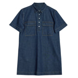 Immaculate Vegan - Albaray Short Denim Shirt Dress