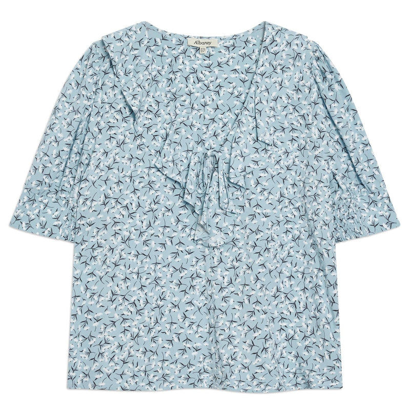 Albaray Ecovero Viscose Jasmin Top | Blue