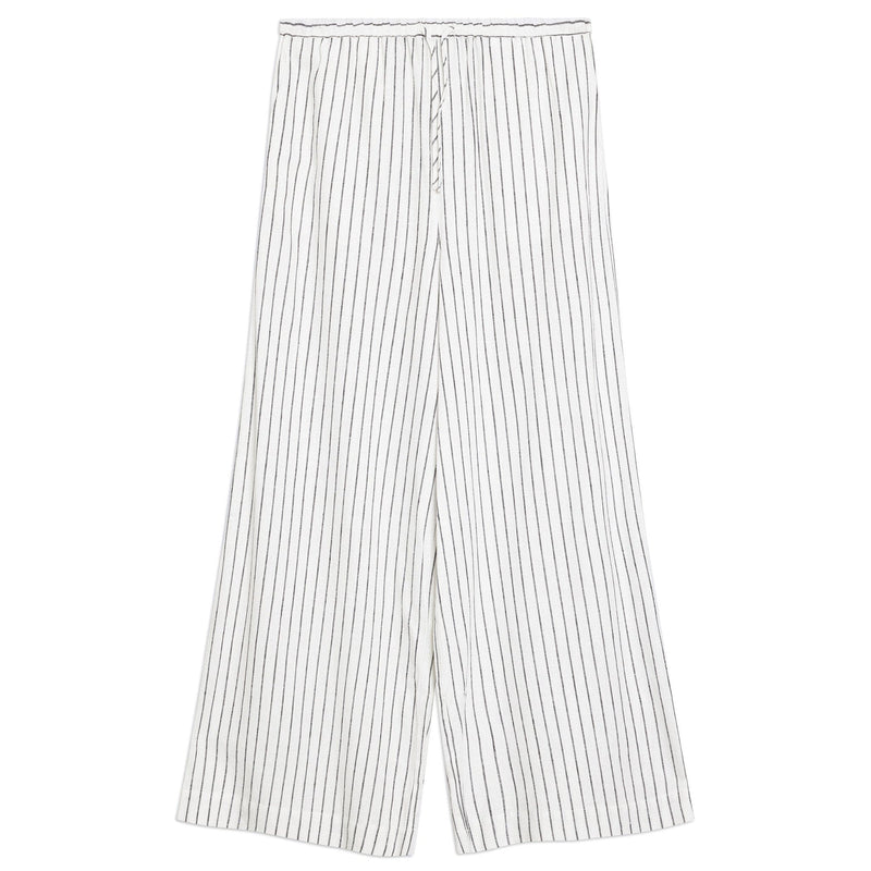 Albaray Stripe Linen Blend Drawstring Trousers