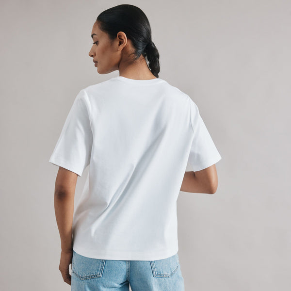 Albaray White Boxy T-Shirt