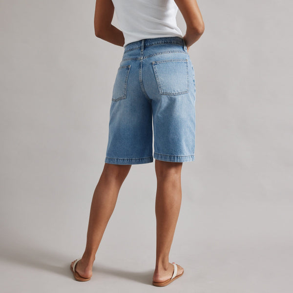 Albaray Denim Bermuda Shorts