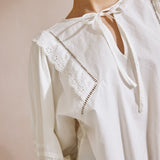 Immaculate Vegan - Albaray Cotton Pintuck Sleeve Top