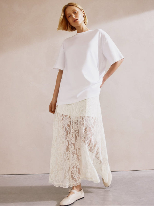 Albaray Lace Maxi Skirt
