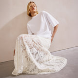 Immaculate Vegan - Albaray Lace Maxi Skirt