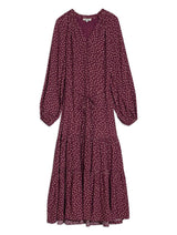 Immaculate Vegan - Albaray Burgundy Spot Dress