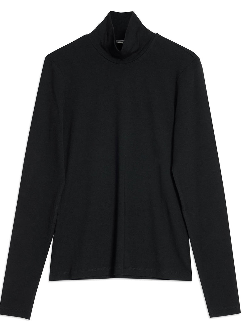 Albaray Black Jersey Turtle Neck