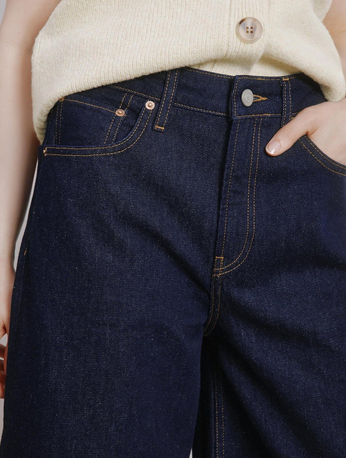 Denim Culottes | Navy – Immaculate Vegan