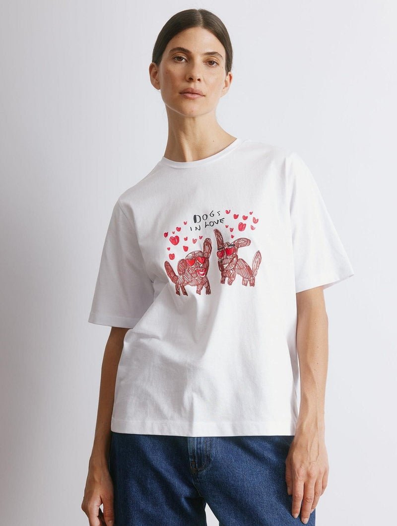 Albaray Mr D Dogs In Love Graphic Tee