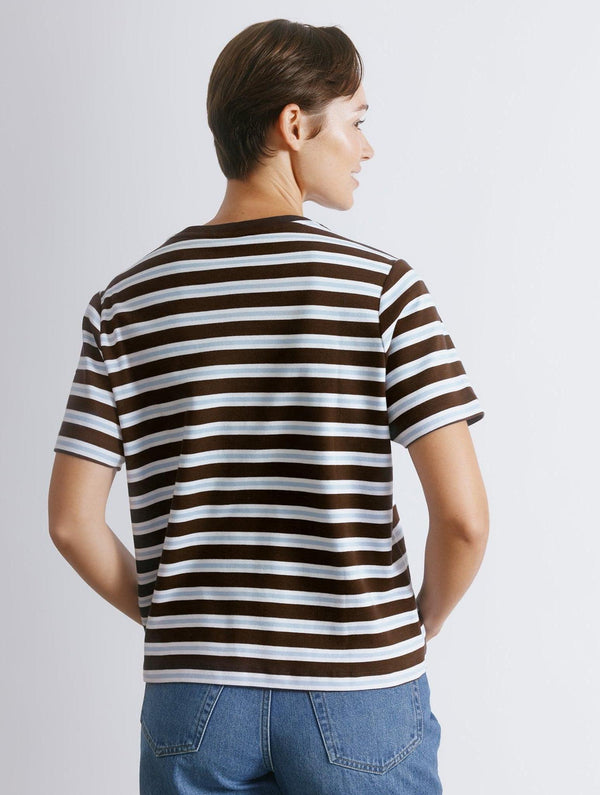 Albaray Chocolate Stripe T Shirt