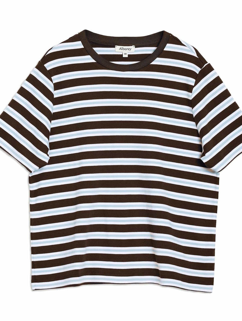 Albaray Chocolate Stripe T Shirt