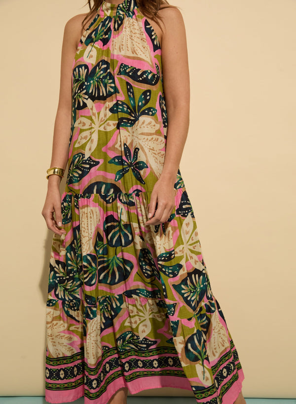 Baukjen Anouk Printed Sleeveless Maxi Dress