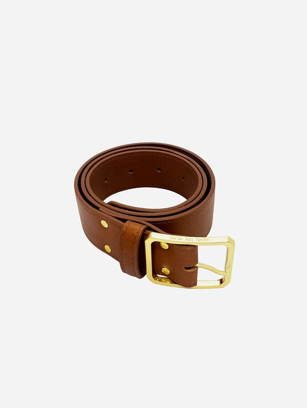 Under Her Eyes GRISELDA BELT <br> Corn Vegan Leather - Tan