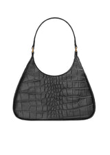 Immaculate Vegan - Estimon AUDREY BAG corn leather black croco