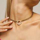 Immaculate Vegan - BLOOMTINE Archangel Choker™ 14K Gold Vermeil | Gold
