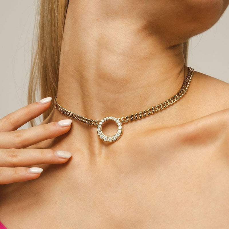 BLOOMTINE Archangel Choker™ 14K Gold Vermeil | Gold