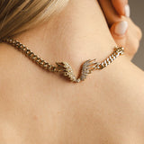 Immaculate Vegan - BLOOMTINE Archangel Choker™ 14K Gold Vermeil | Gold