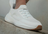 Immaculate Vegan - 8000kicks Runners for Men in Pearl White