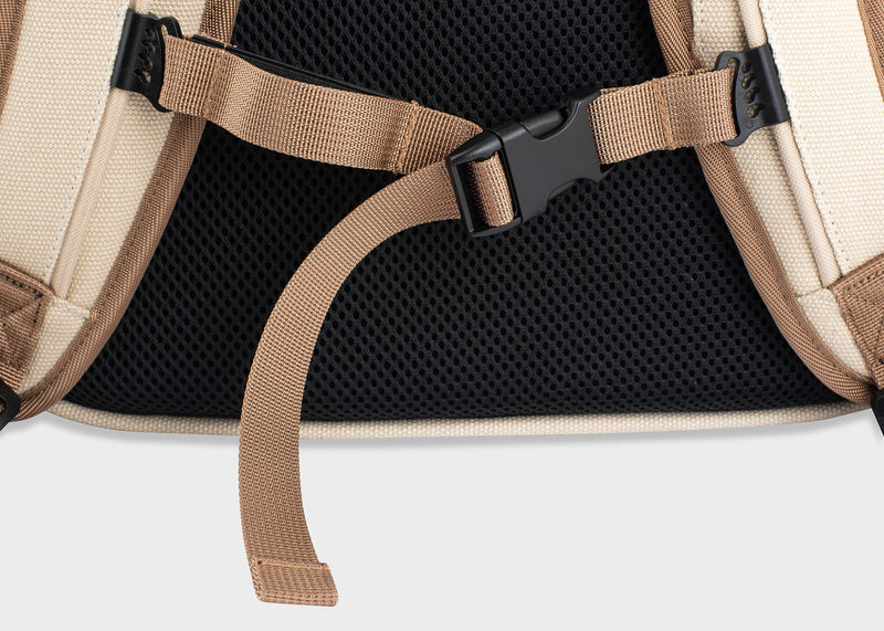 8000kicks Nomad Backpack - The 3-in-1 expandable hemp backpack for nomads