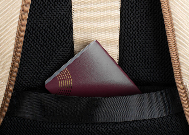 8000kicks Nomad Backpack - The 3-in-1 expandable hemp backpack for nomads