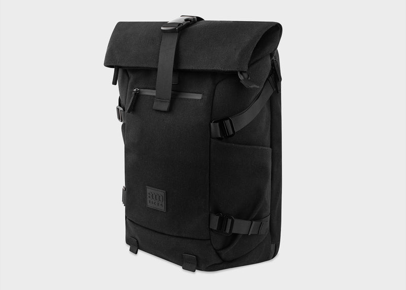 8000kicks Nomad Backpack - The 3-in-1 expandable hemp backpack for nomads