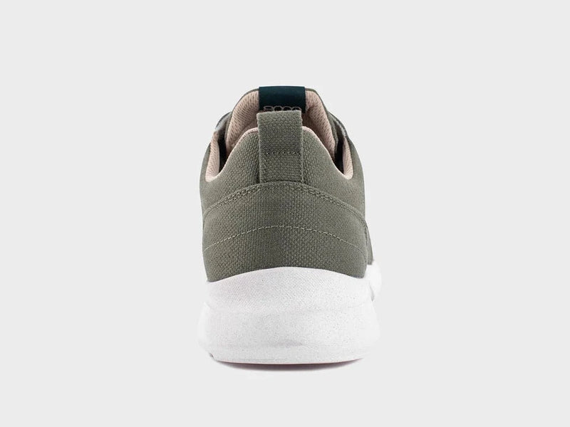 8000kicks Explorer V2 Women's Vegan Hemp Sneakers | Dark Green