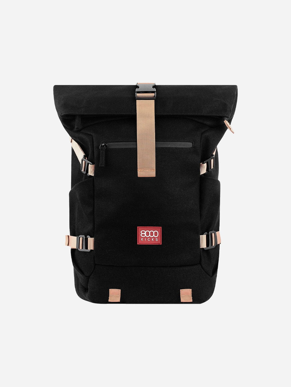 8000kicks - Nomad Vegan Hemp Backpack | Black