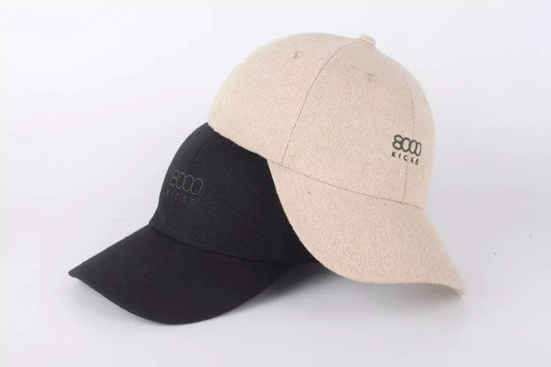 8000kicks Baseline Vegan Hemp Hat | Multiple Colours