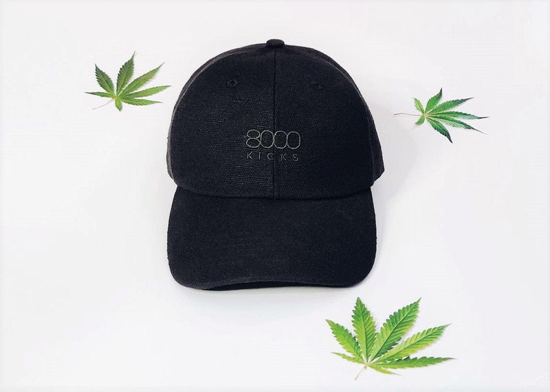 8000kicks Baseline Vegan Hemp Hat | Multiple Colours