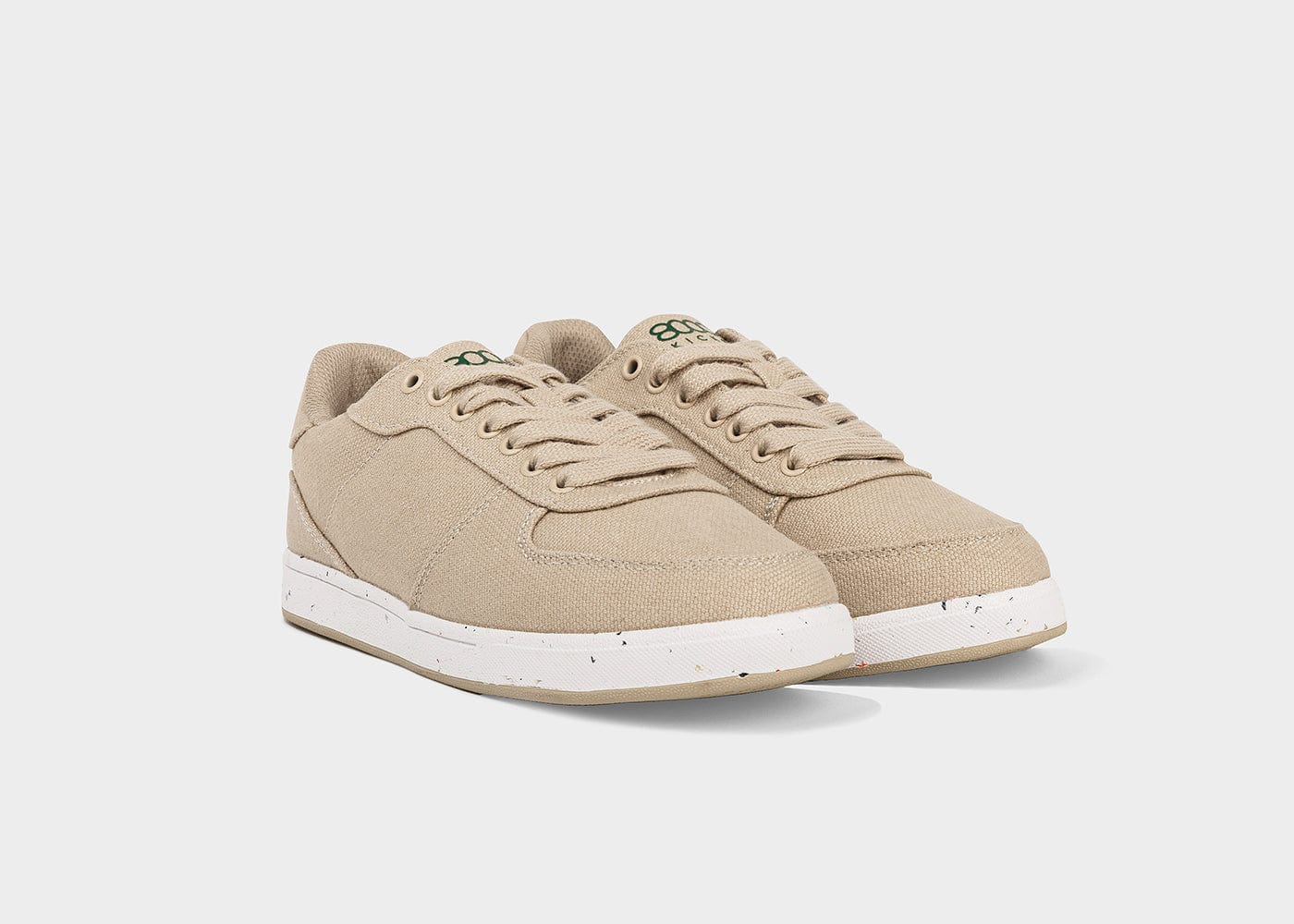 8000kicks - Seeker Women's Vegan Hemp Sneakers | Beige