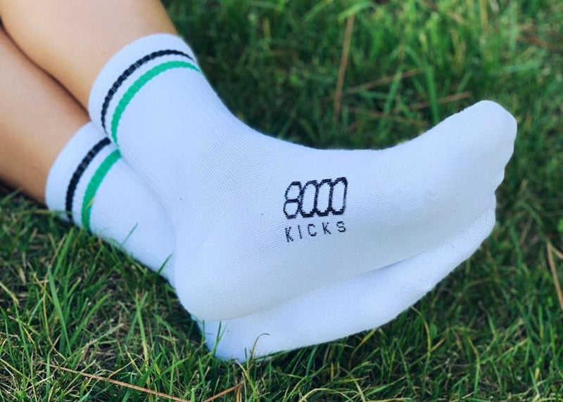 8000kicks Stripe Socks
