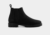 Immaculate Vegan - 8000kicks The Crossover Hemp Chelsea for Men in Full Black