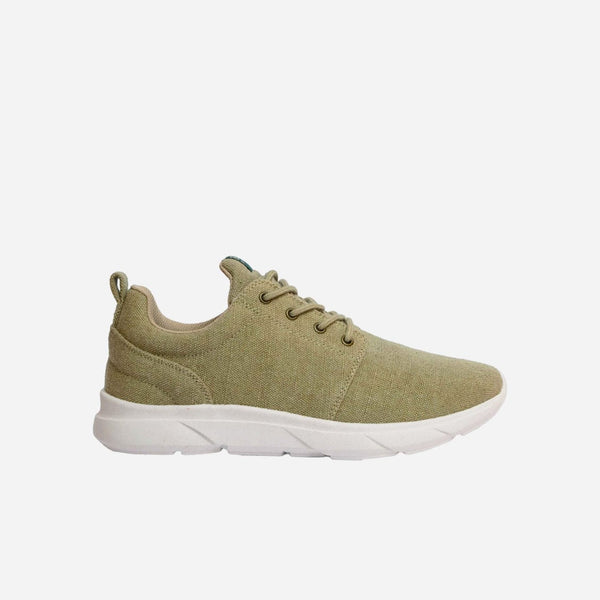 8000kicks - Explorer V2 Men's Vegan Hemp Sneakers | Light Green