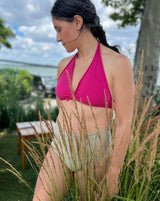 Immaculate Vegan - Piuma BIKINI BOTTOM - SUNKISSED SILHOUETTE