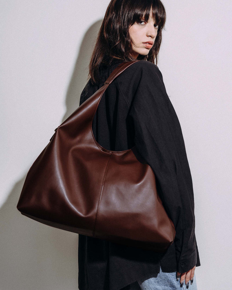 Bohema Bohema Slouchy Shopper Bag Chocolate