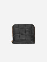 Immaculate Vegan - Estimon Multi Vegan Corn Leather Wallet | Black Crocodile