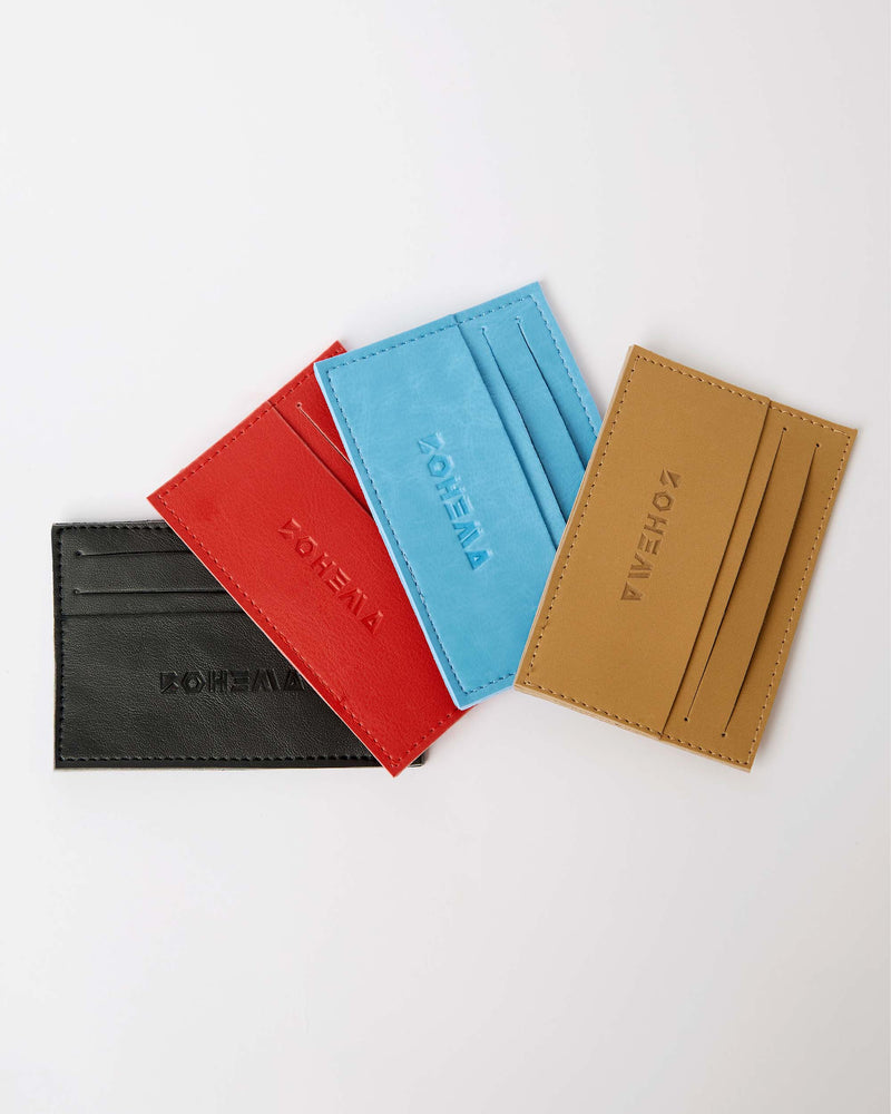 Bohema Bohema Corn Leather Vegan Card Holder | Multiple Colours