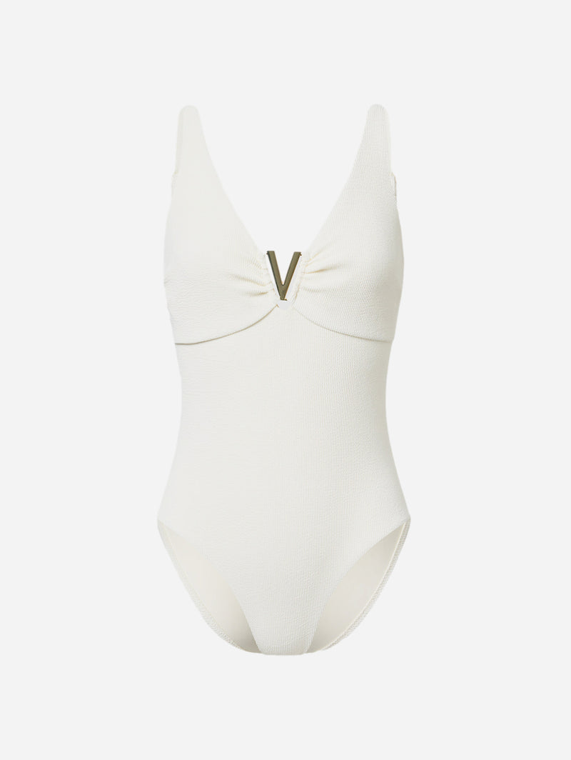 Aiguablava Recycled Polyamide One-piece Swimsuit | Nude