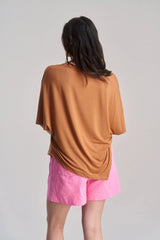 Immaculate Vegan - KOMODO Aria Women's Modal Jersey Top | Golden Mustard
