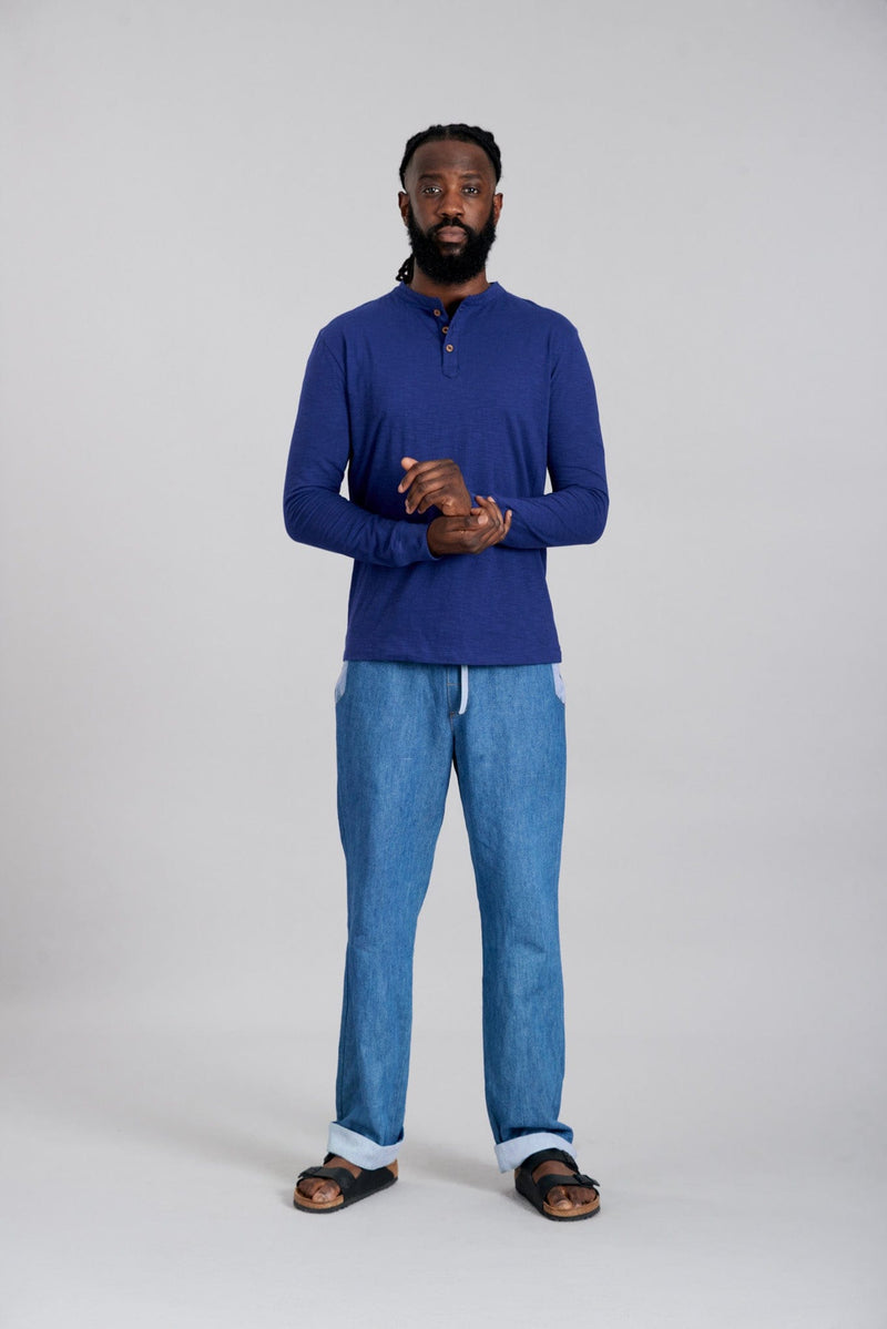 KOMODO ARLO -  Organic Cotton Top Navy