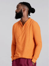 Immaculate Vegan - KOMODO ARLO -  Organic Cotton Top Burnt Orange