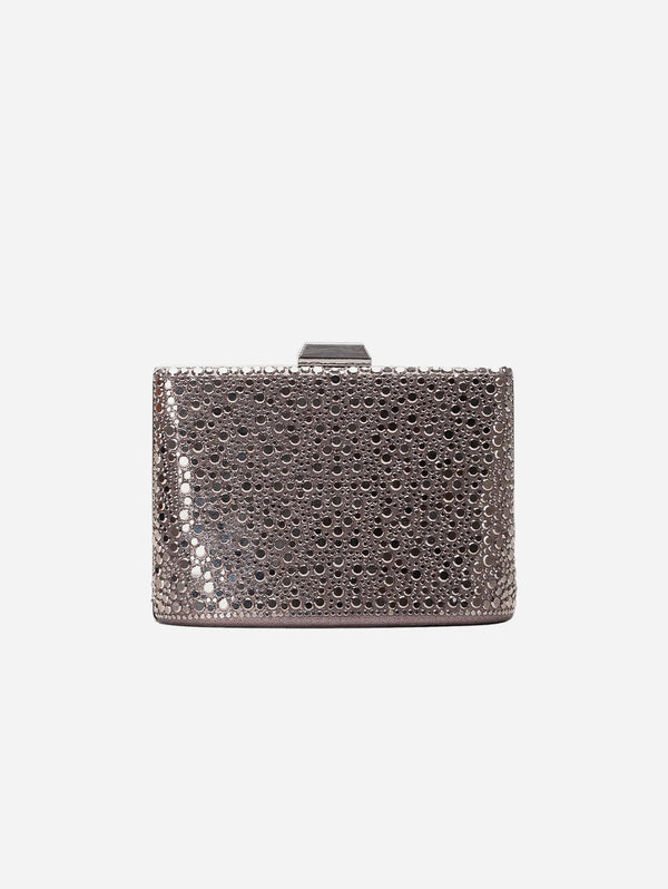 Forever and Always Shoes Alba - Gray Sequins Clutch Gray