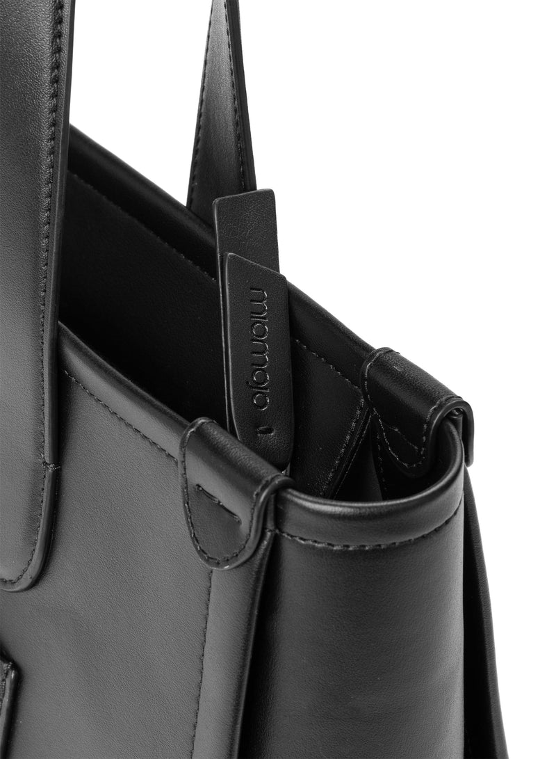 Miomojo Alma Tote Bag L Nero - Apple
